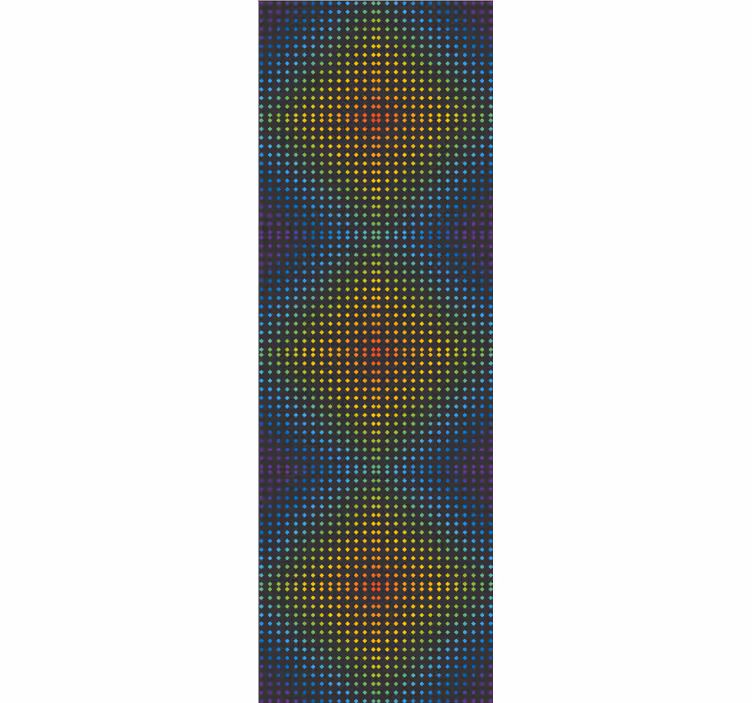 Tapete Abstrakt geometrische punktmatrix - TenStickers