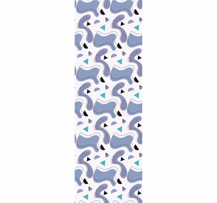 Tapete Abstrakt abstrakte formen ensemble - TenStickers