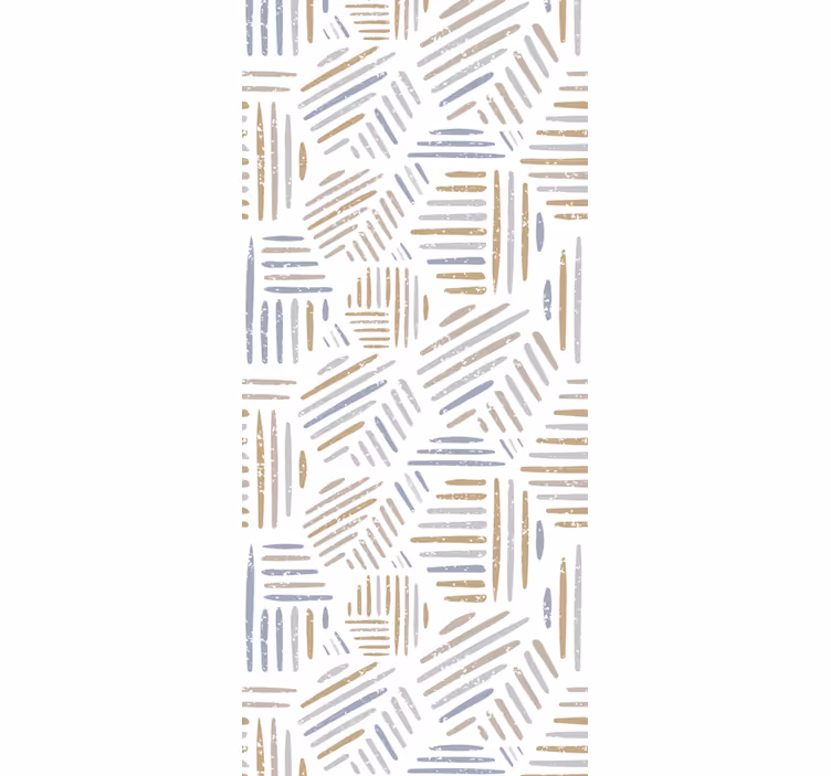 Tapete geometrisch abstraktes lineares muster - TenStickers