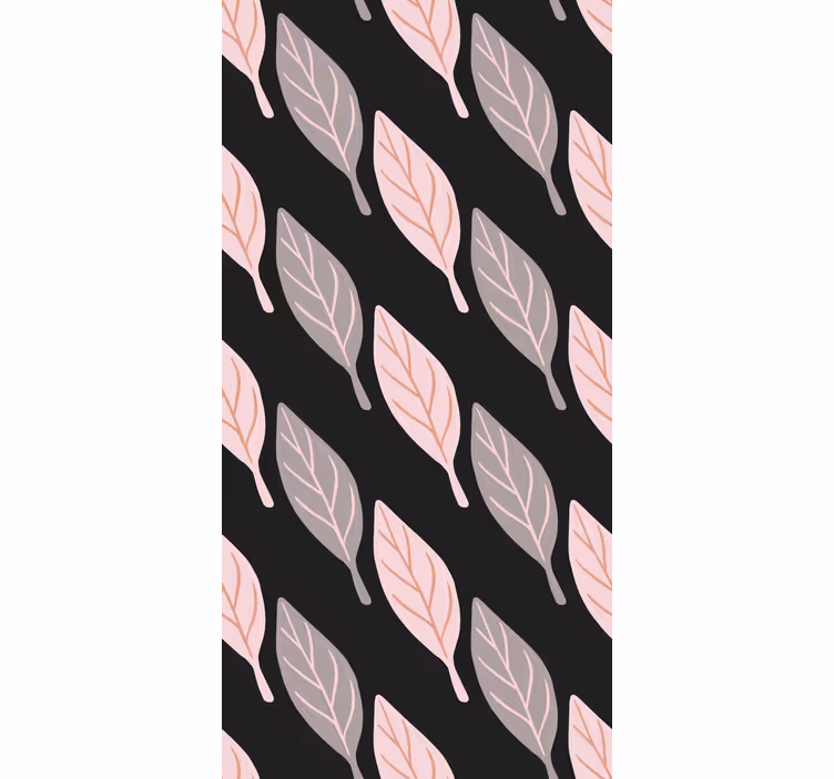 Tapete Blätter elegantes laubmuster - TenStickers