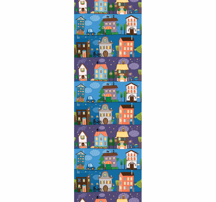Tapete Städte urbane geschichtenzeit - TenStickers