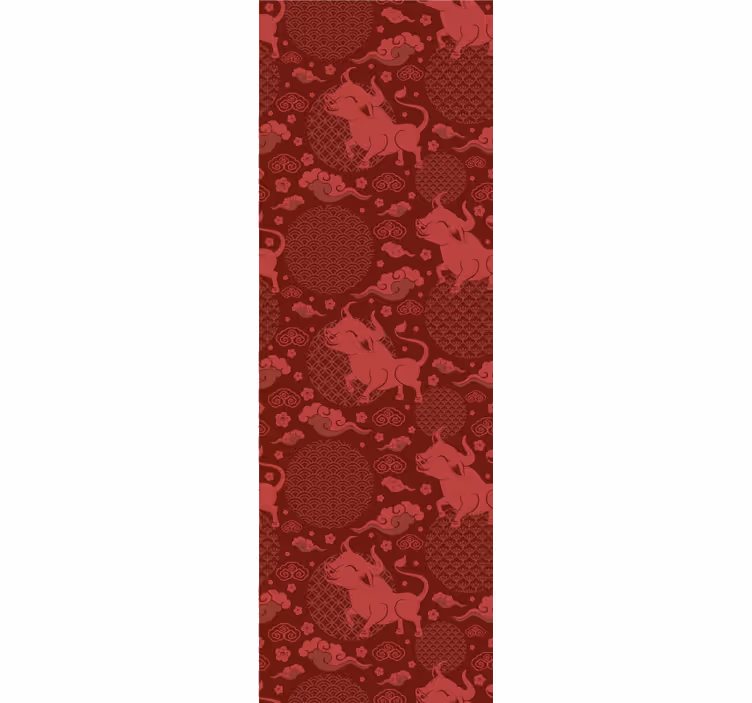 Tapete Tiere design mit löwenmotiv - TenStickers