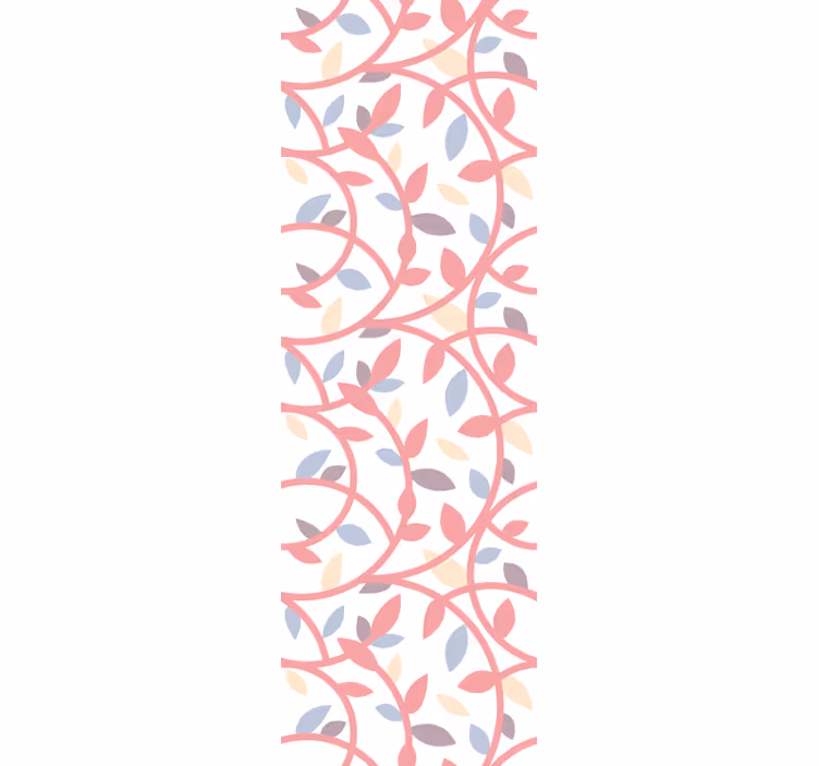 Ornament Tapete verschlungene reben - TenStickers