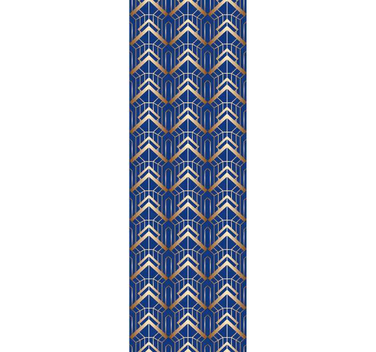 Tapete geometrisch geometrische pfeilspitze - TenStickers