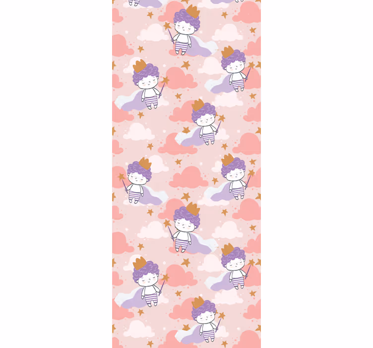 Tapete Babyzimmer engelsfantasie - TenStickers