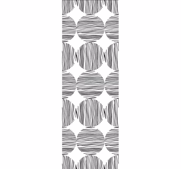 Tapete Zebra zebramuster streifen - TenStickers