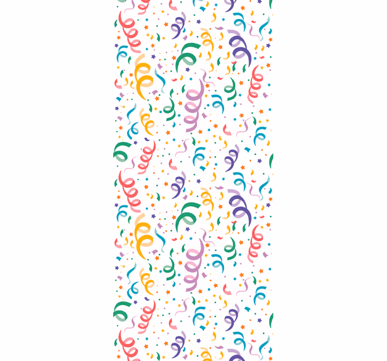 Tapete Babyzimmer festliches konfetti-design - TenStickers