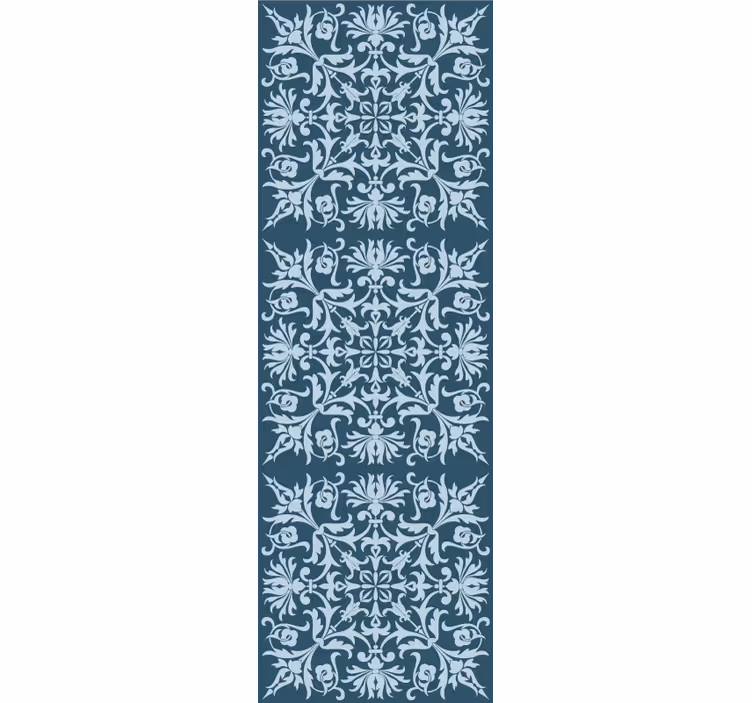 Tapete florale Ornamente dekoratives blumenmuster - TenStickers