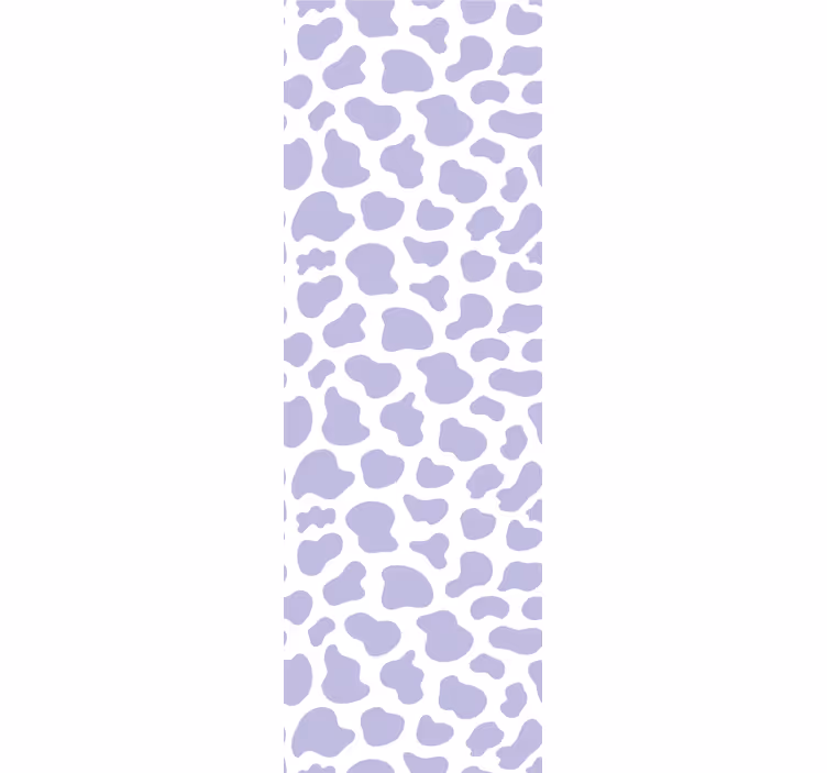 Leoparden Tapete violette flecken - TenStickers