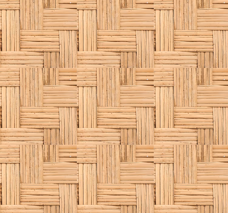 Tapete weitere Texturen gewebtes naturmuster - TenStickers