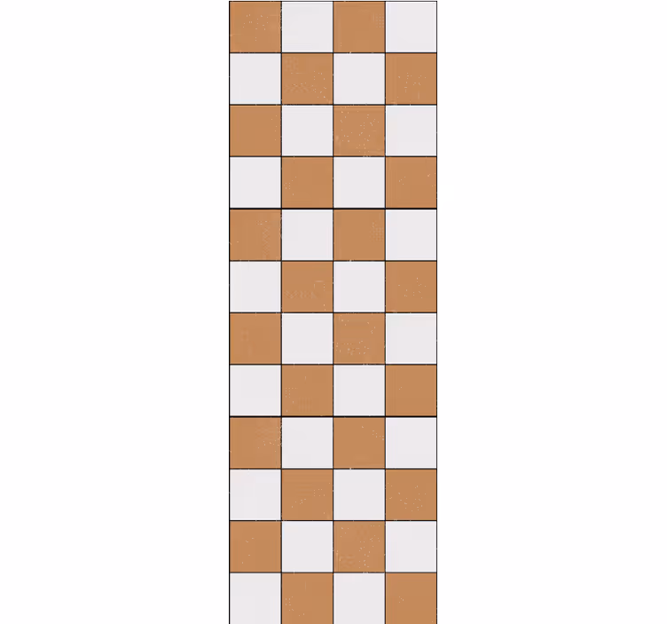 Tapete Fliesen quadratisches musterdesign - TenStickers