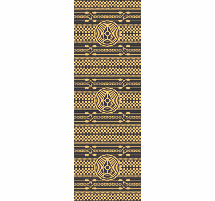 Tapete Flur geometrische orientalische muster - TenStickers