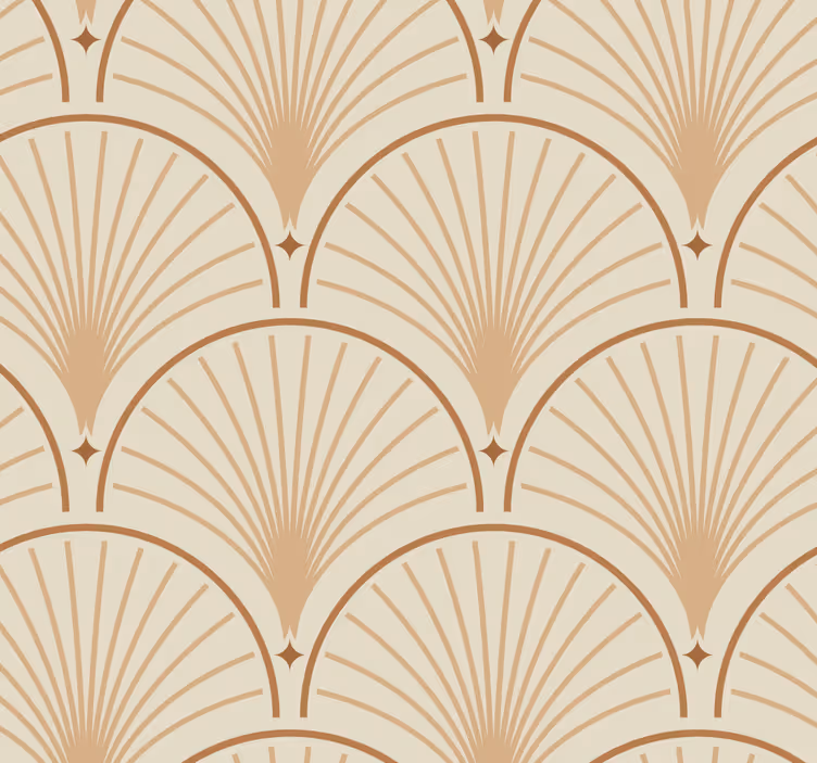 Tapete klassisch art-deco-muster - TenStickers