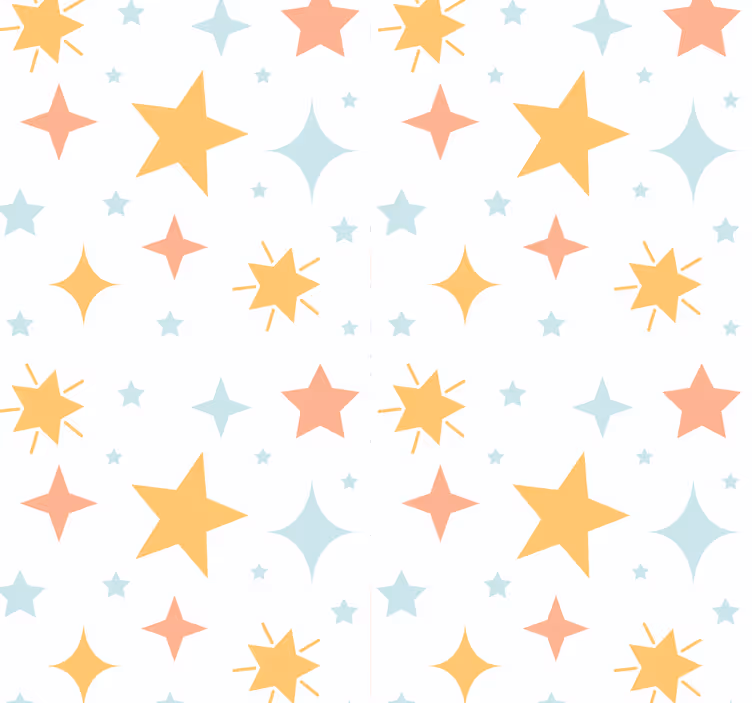 Tapete Sterne sternenmuster - TenStickers
