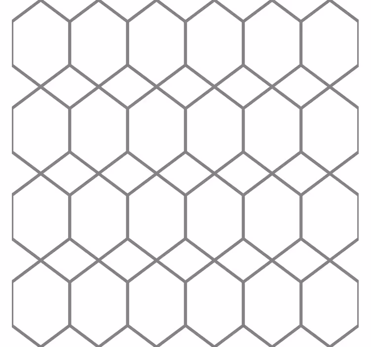 Geometrische Tapete interlaced-muster - TenStickers