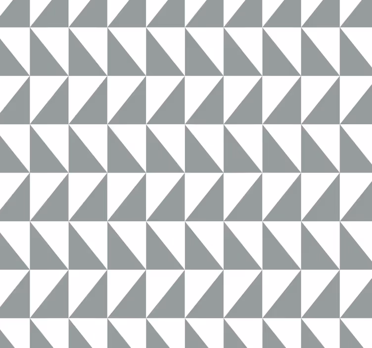 Tapete Büro graues geometrisches muster - TenStickers
