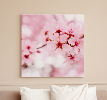 Schaffen Sie einen romantischen platz in Ihrem haus mit unserer rosa blüten-fotografie-kunst-blumen-leinwand und ändern sie Ihren langweiligen Raum! Online-kauf!