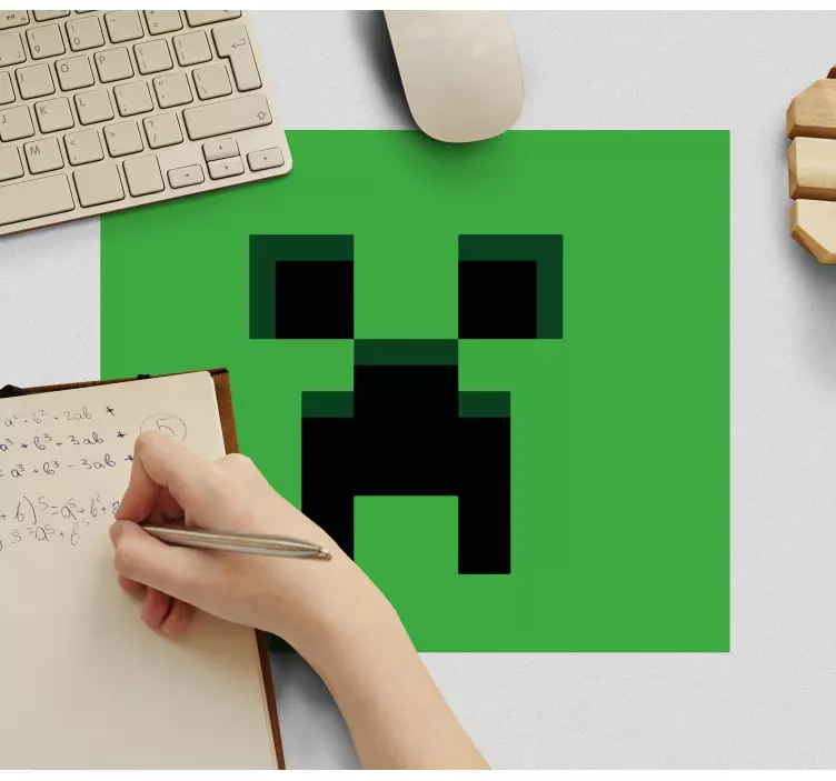 Gaming Mauspad Creepers minecraft - TenStickers