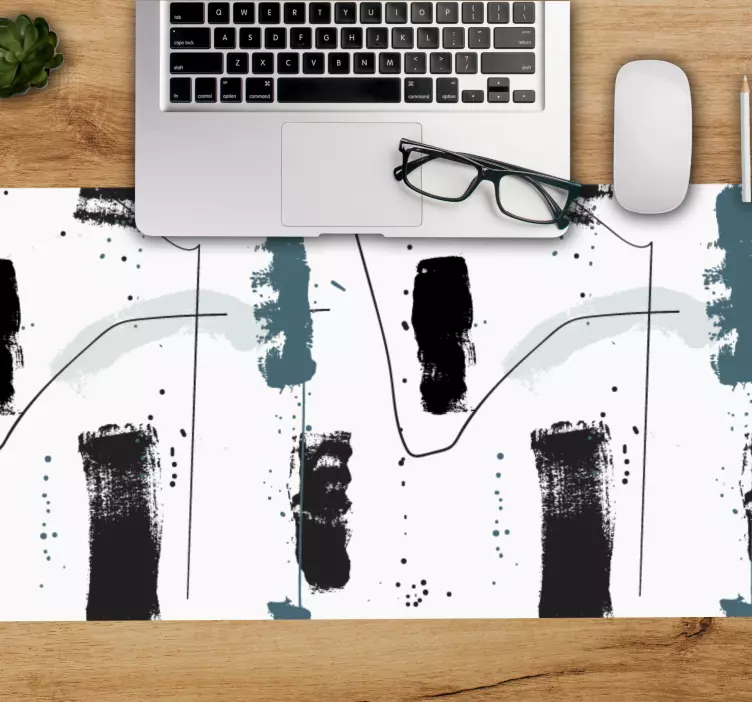 Mauspad Muster abstrakte künstlerische formen - TenStickers