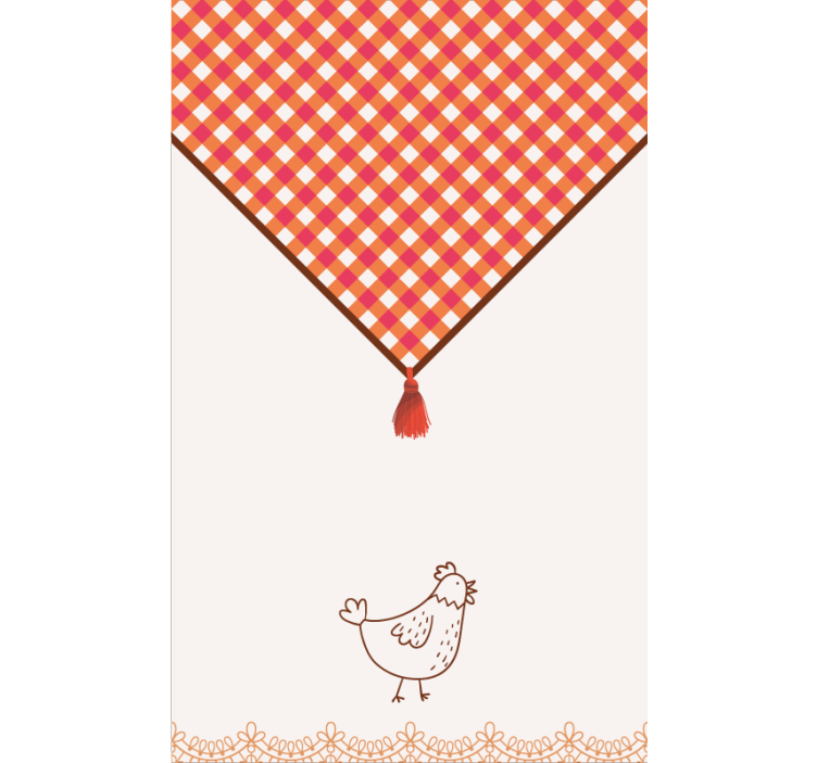 Küchenfenster Rollo traditioneller landhausstil - TenStickers