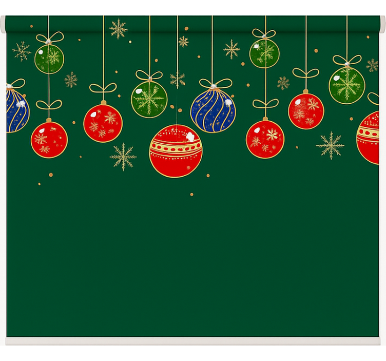 Rollo Fenster Wohnzimmer minimalistische kugellichter - TenStickers