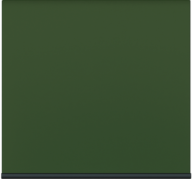 Rollo Fenster Esszimmer tiefes olivgrün - TenStickers