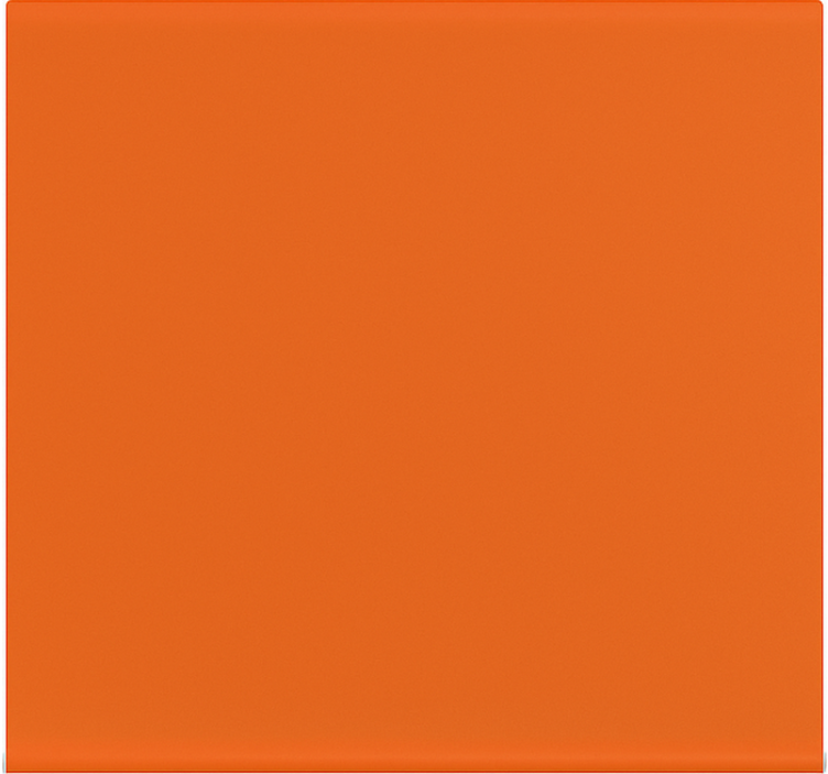 Rollo Fenster Esszimmer gebranntes orange, einfarbig - TenStickers