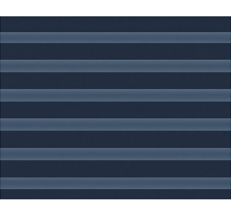 Rollo Fenster Esszimmer marineblaue streifen - TenStickers
