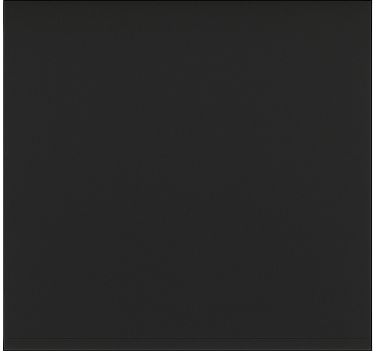 Rollo fenster home office in trendigem basic schwarz - TenStickers