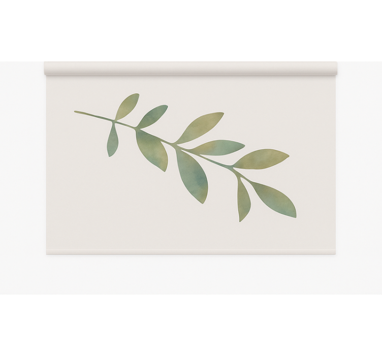 Rollo fenster home office große blätter - TenStickers