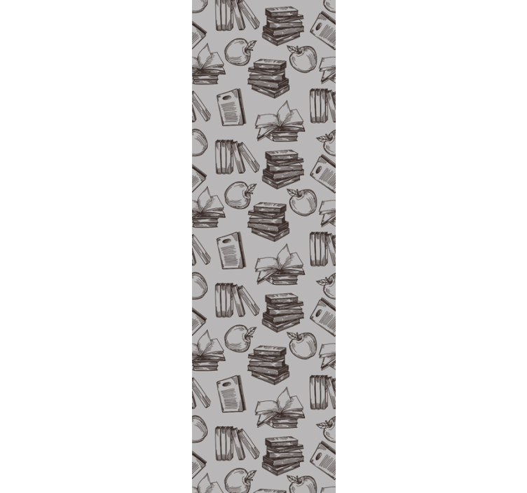 Rollo fenster büro im vintage-studienstil - TenStickers