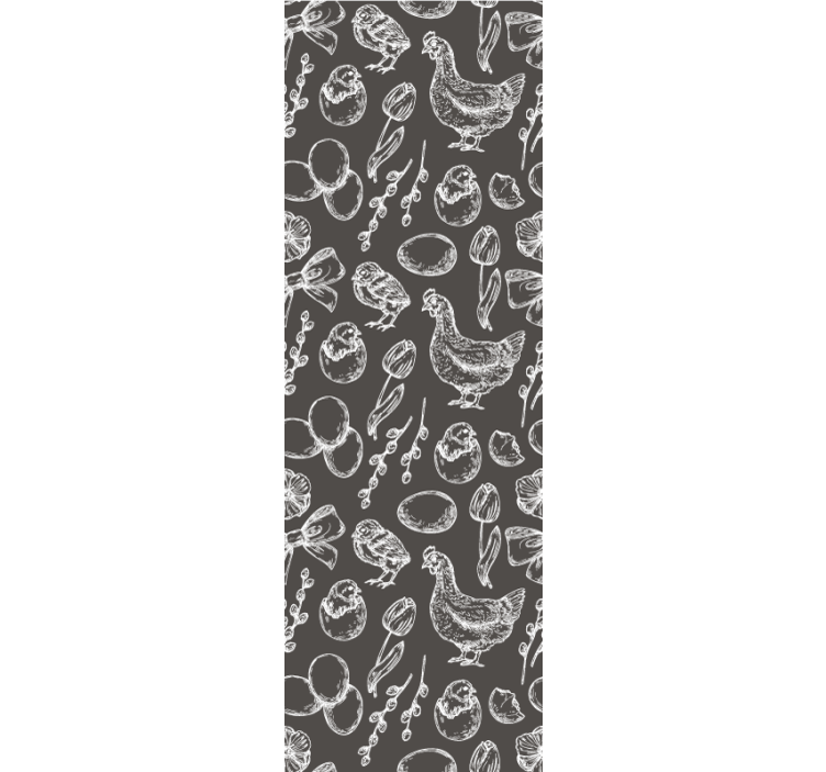 Küchenfenster rollo im rustikalen küchendesign - TenStickers