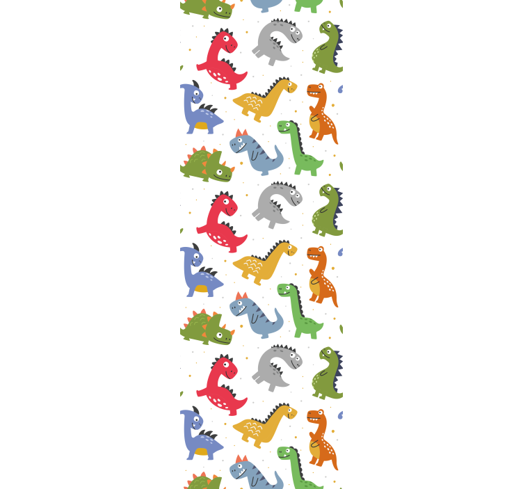 Rollo fenster kinderzimmer niedliche dinosaurier - TenStickers