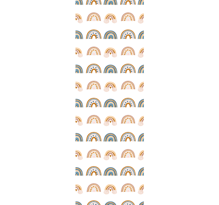 Rollo fenster kinderzimmer herbstregenbögen - TenStickers