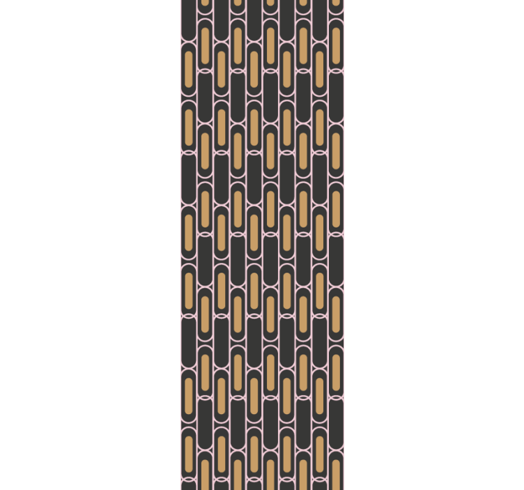 Fenster rollo modern geometrische linienanordnung - TenStickers