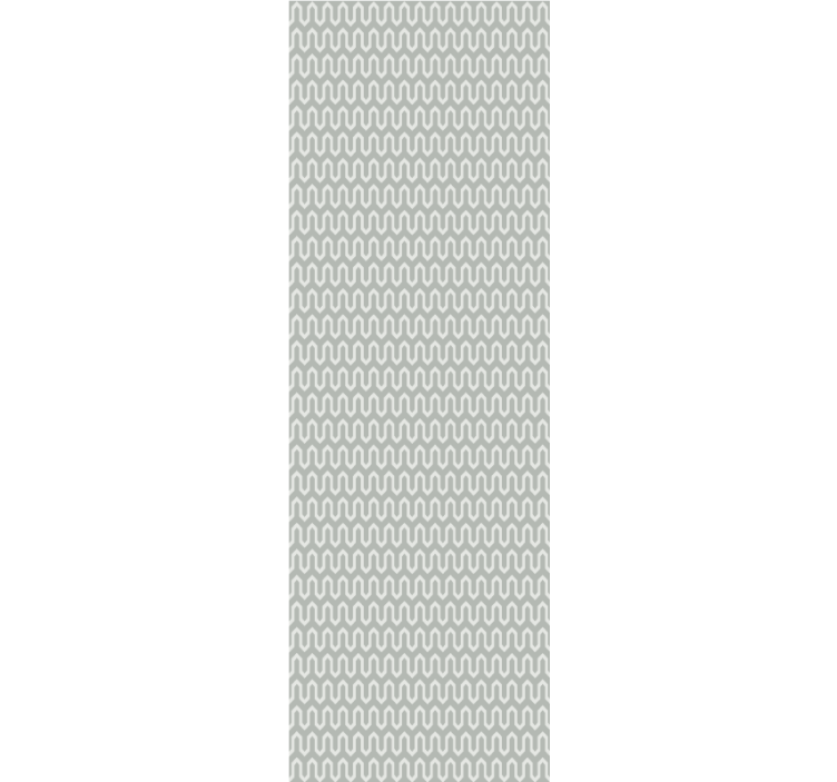 Fenster rollo modern mintgrünes geometrisches muster - TenStickers