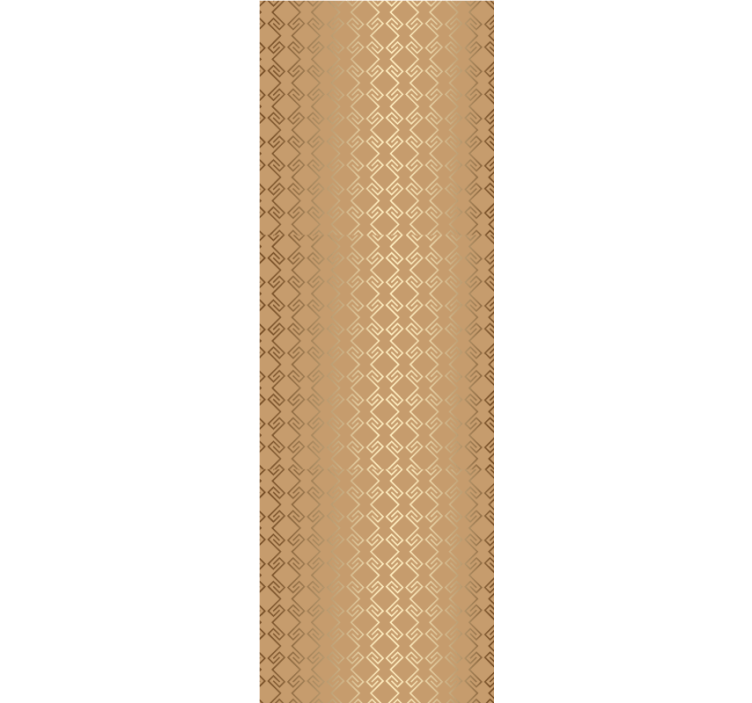 Fenster rollo modern im eklektischen art deco gold - TenStickers