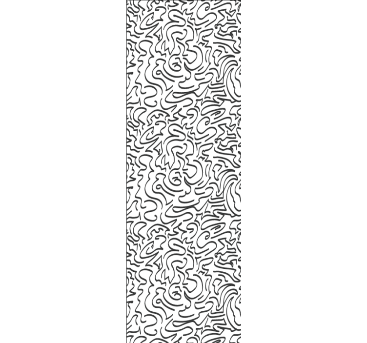Fenster rollo modern mit von wind inspirierten mustern - TenStickers