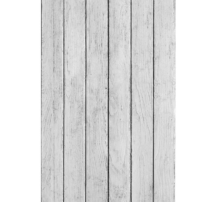 Fenster rollo modern in japandi stil weiße planken - TenStickers