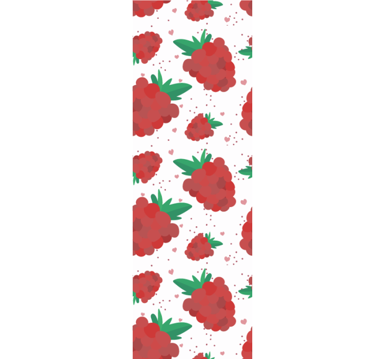 Fenster rollo modern beeren aquarell mit fleckenmuster - TenStickers