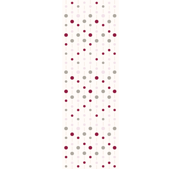 Fenster rollo modern mit pastellfarbenem punktmuster - TenStickers