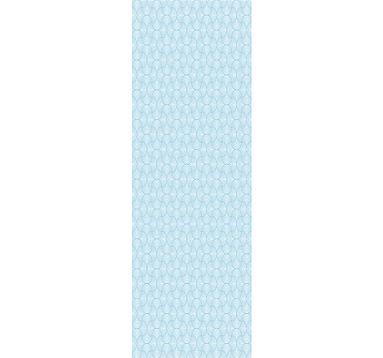 Fenster rollo modern mit unterschiedlichem wellenmuster - TenStickers