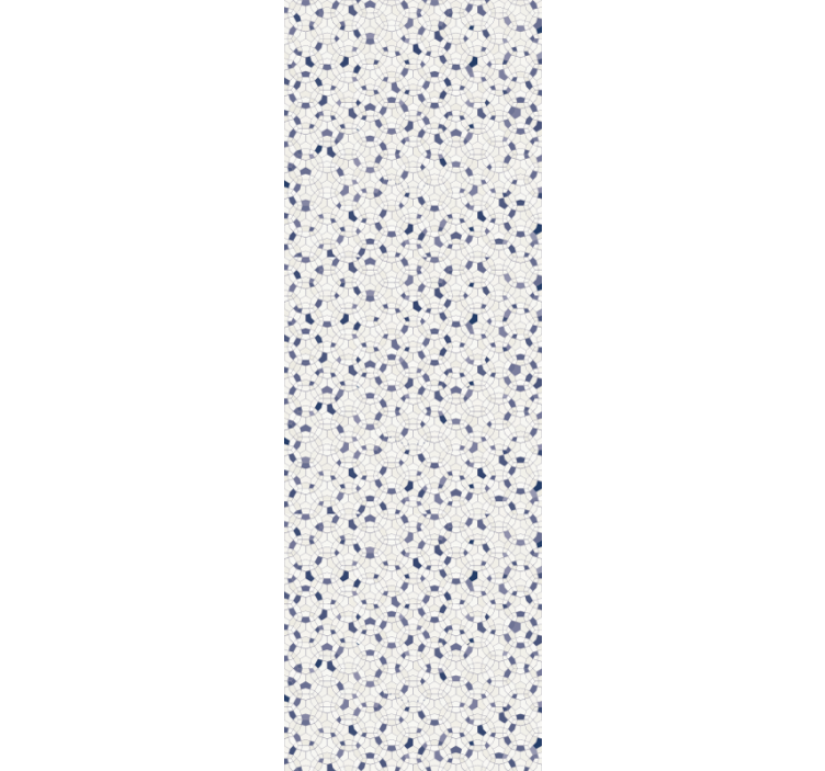 Fenster rollo modern mit kreisen und diamanten - TenStickers