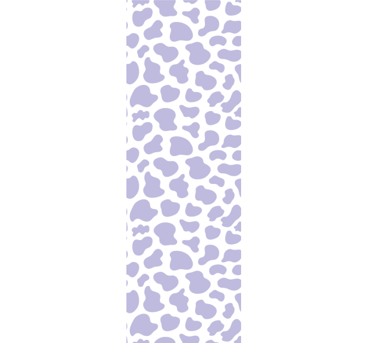 Fenster rollo modern lila kuhflecken muster - TenStickers