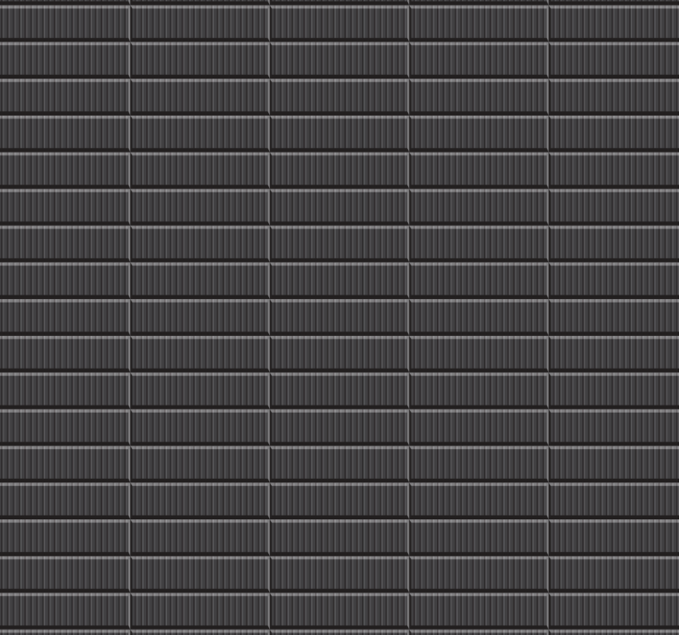 Rollo fenster badezimmer 3d schwarze fliesen - TenStickers