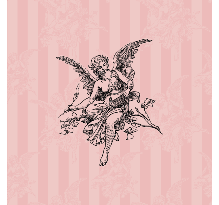 Rollo fenster wohnzimmer mit toile jouy musterdesign - TenStickers