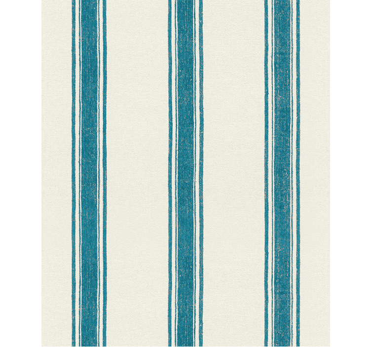 Rollo fenster blau mit vertikalen linien hellblau - TenStickers