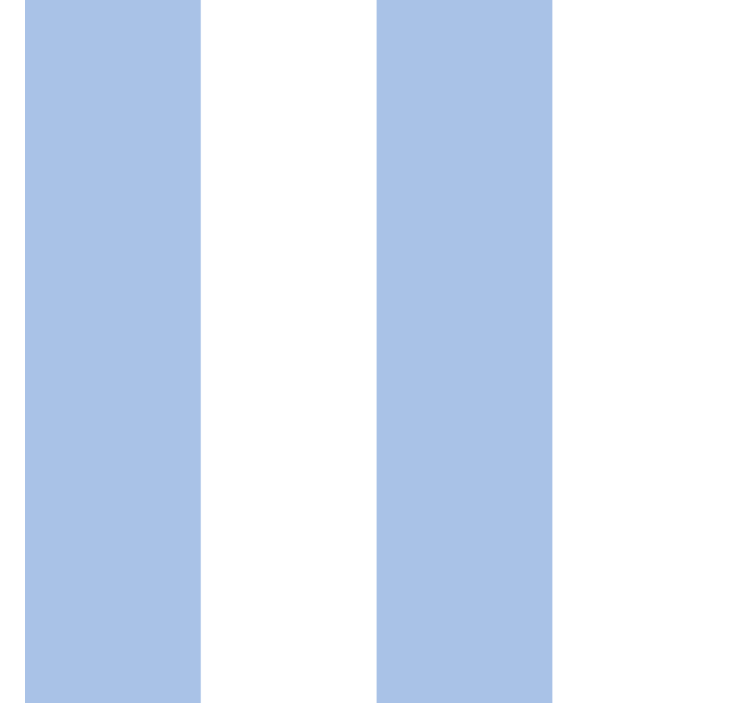 Rollo fenster blau in blau und weiß - TenStickers