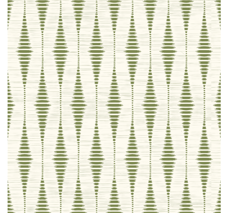 Fenster rollo modern in moosgrünem rabaul ikat - TenStickers