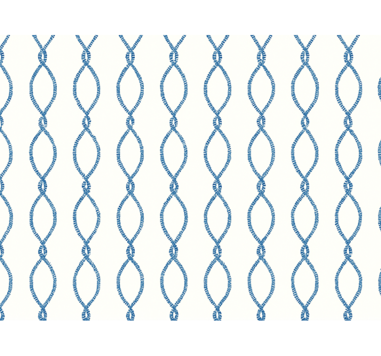 Fenster rollo modern im eleganten blauen design - TenStickers